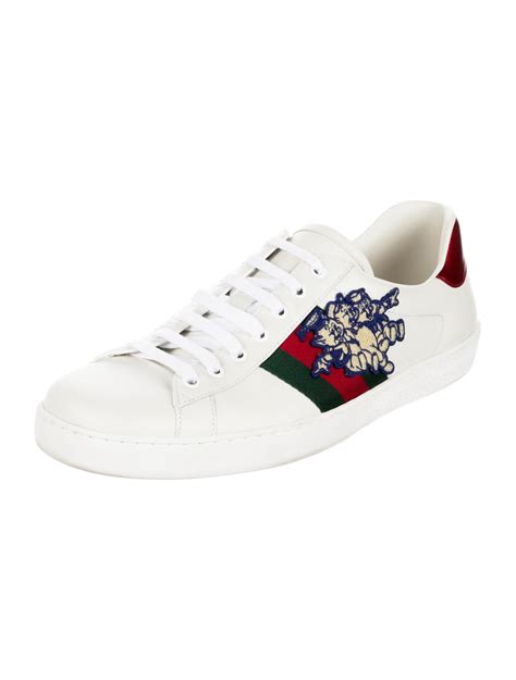 gucci 3 little pigs sneakers|Gucci three little pigs logo.